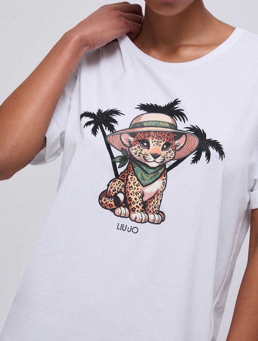 VA6170JS003 - T-SHIRT - LIU JO