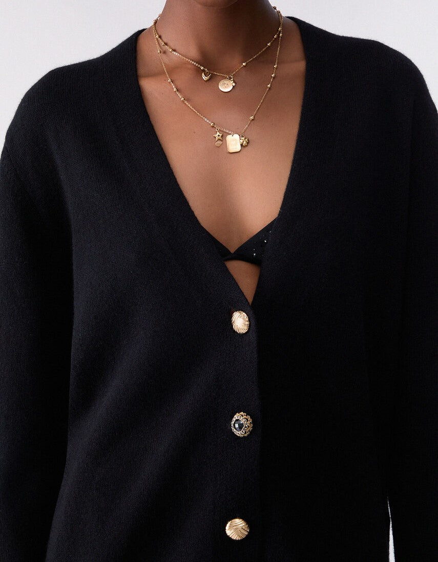 WF6417MS009 - CARDIGAN - LIU JO