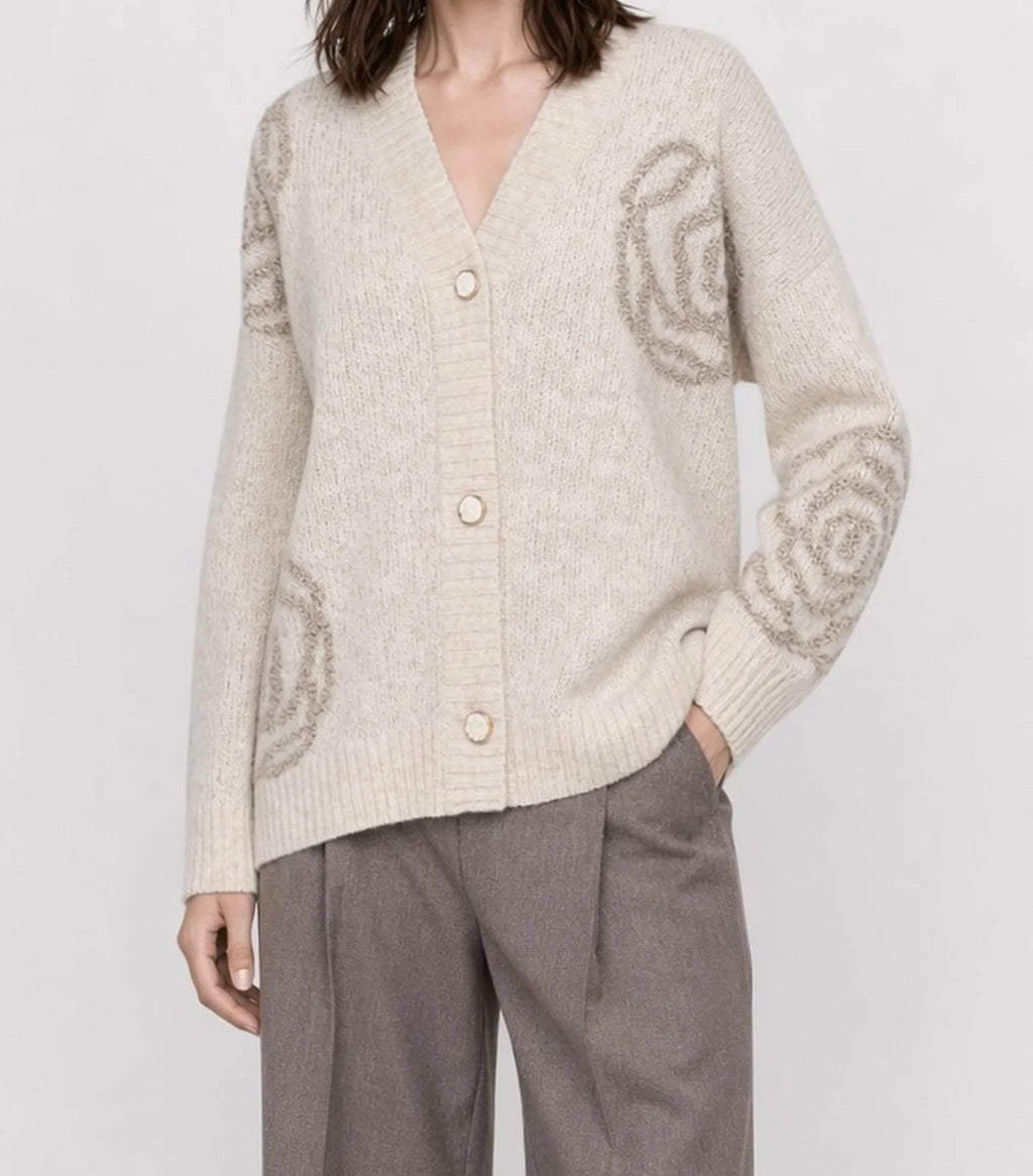 EUFLAMIA A26PCA9505ABUN0000 - CARDIGAN - KOCCA