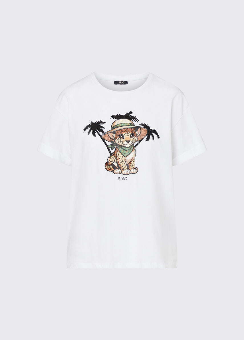 VA6170JS003 - T-SHIRT - LIU JO