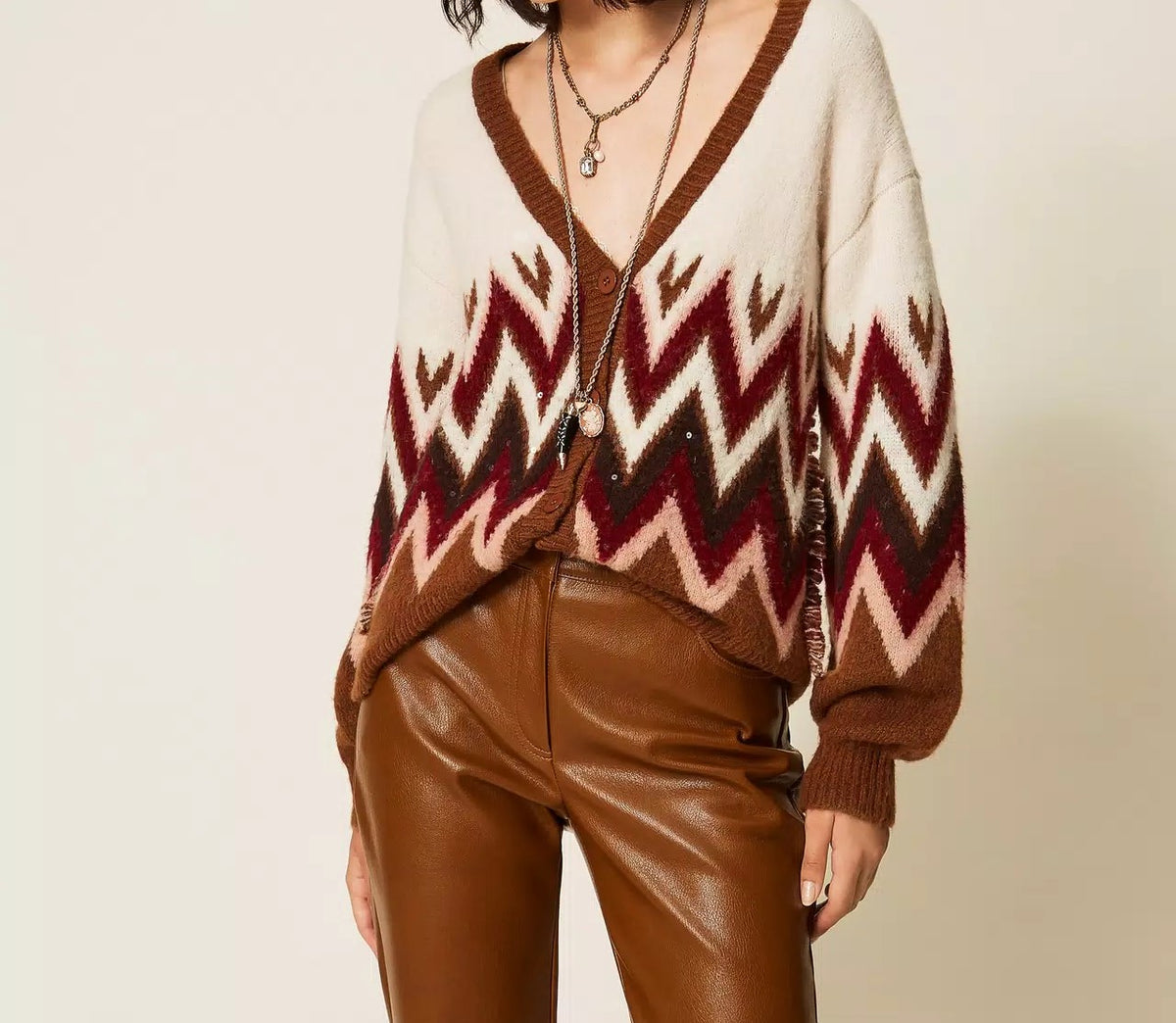262AT3030 - CARDIGAN - TWINSET ACTITUDE