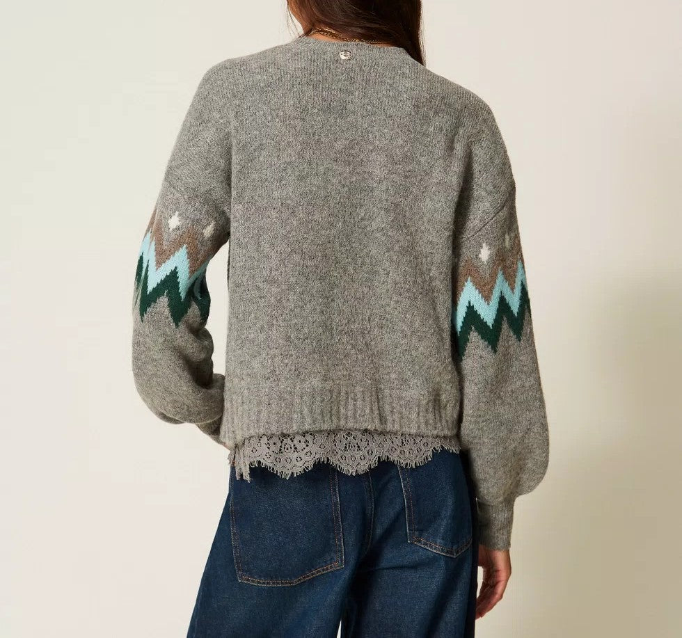262AT3034 - MAGLIA - TWINSET ACTITUDE